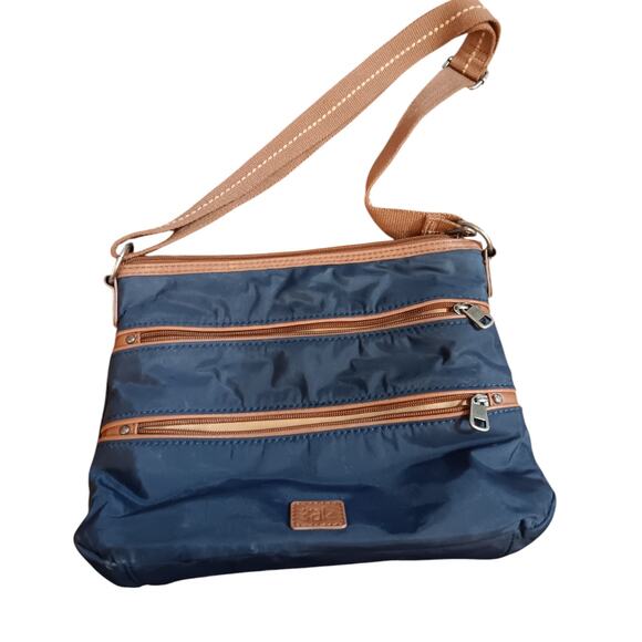 The Sak Esperato Crossbody bag Navy Eco Twill - Picture 1 of 5